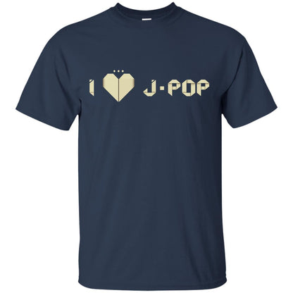 I Love J-pop T-shirt Navy