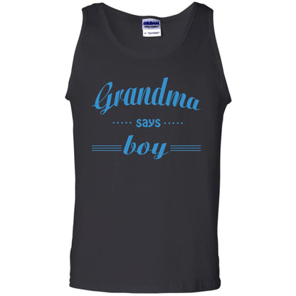 Grandma Say Boy Shirt Black