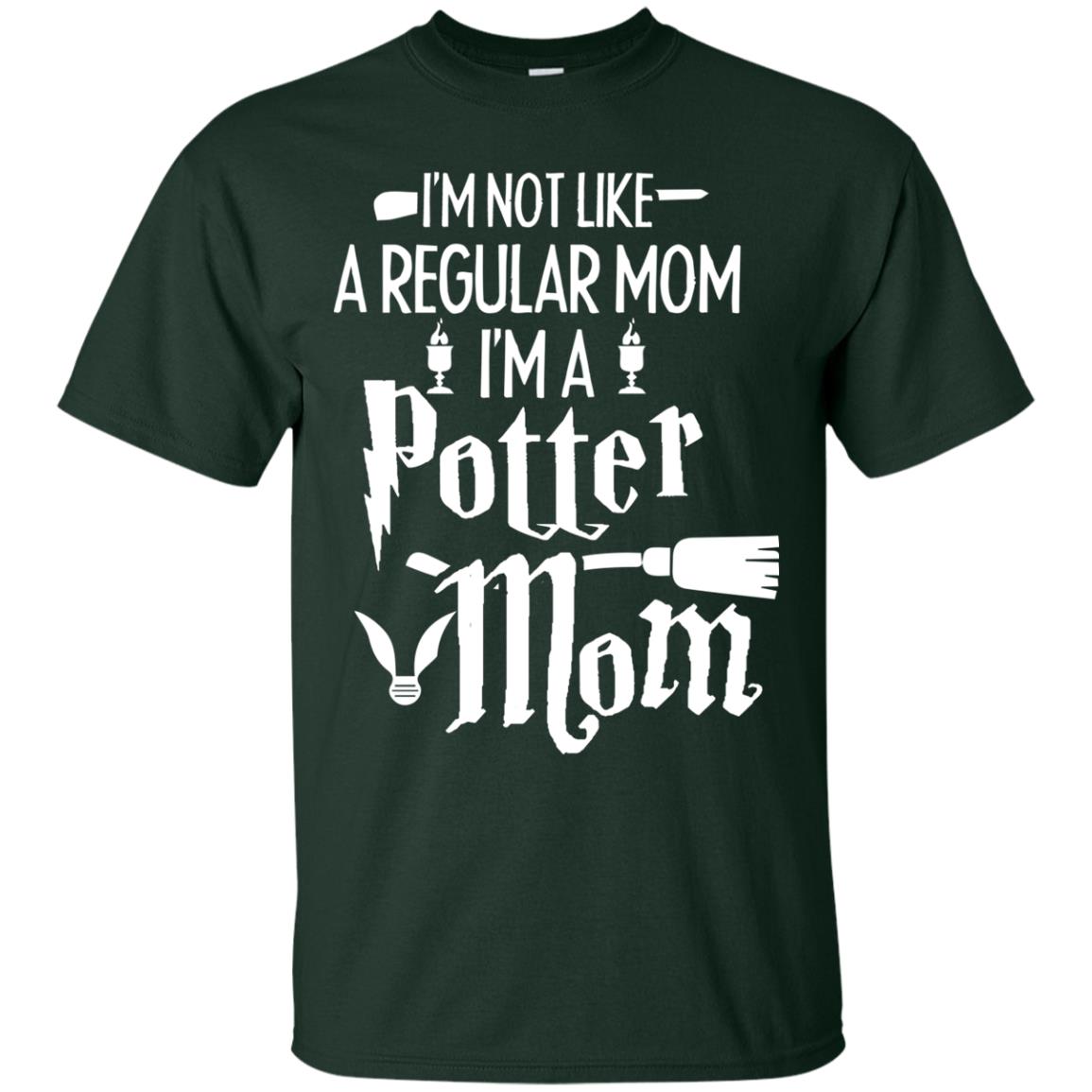 I'm Not Like A Regular Mom, I'm A Potter Mom Harry Potter Fan Shirt Forest