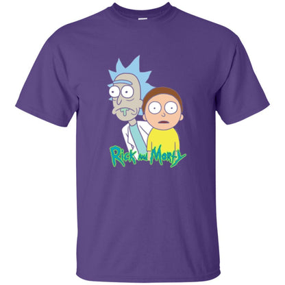 Film T-shirt Rick And Morty Stunned Purple