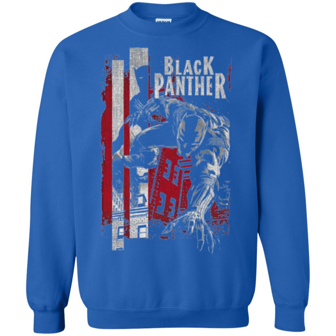 Film T-shirt Panther Lurk Graphic T-shirt Royal