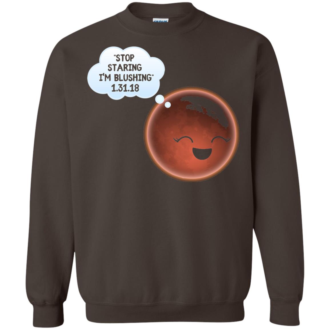 Celestial Total Lunar Eclipse 2018 T-shirt Funny Meme Dark Chocolate