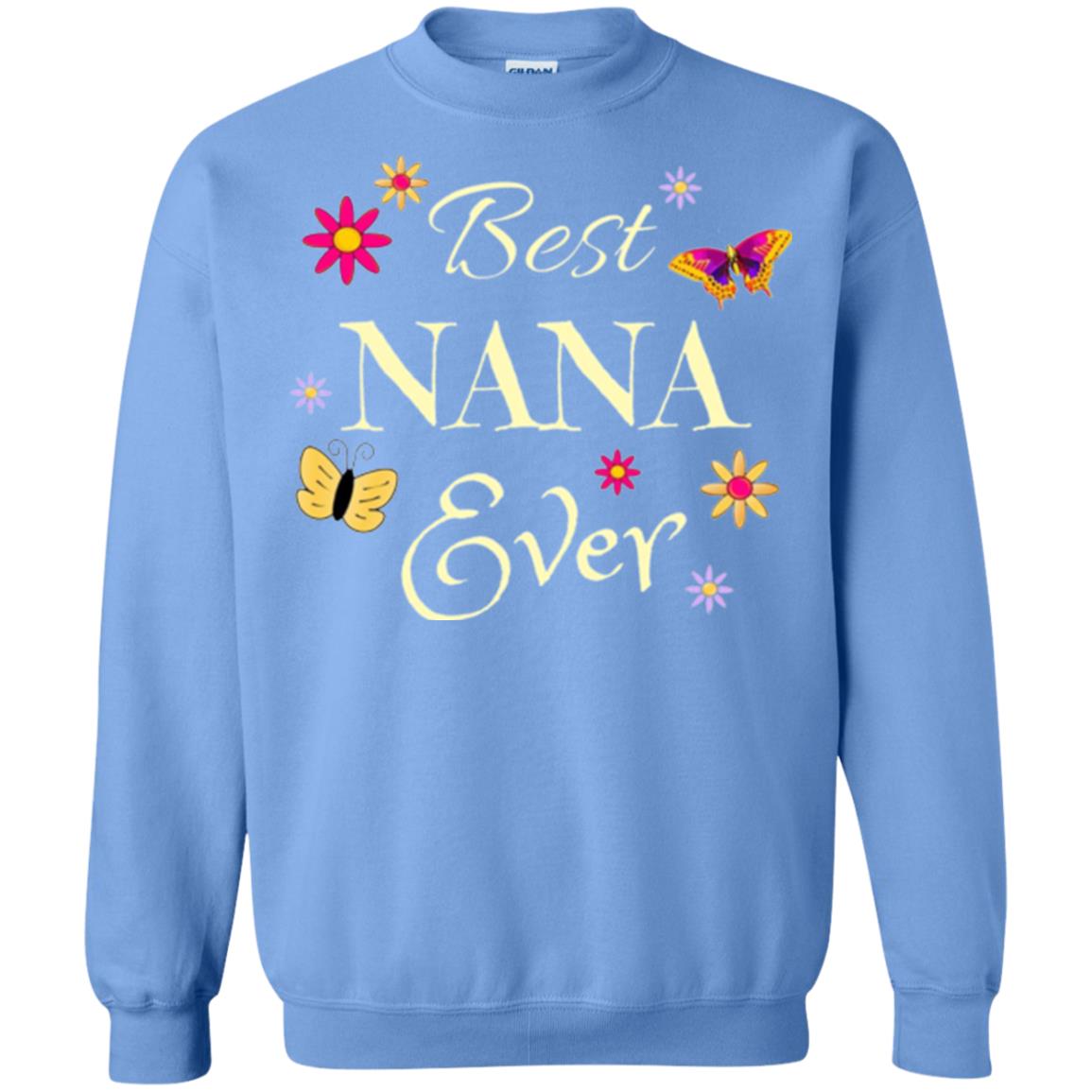 Best Nana Ever T-shirt Carolina Blue