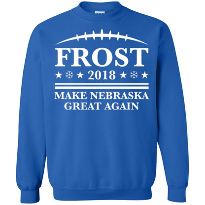 Frost 2018 T-shirt Make Nebraska Great Again Royal