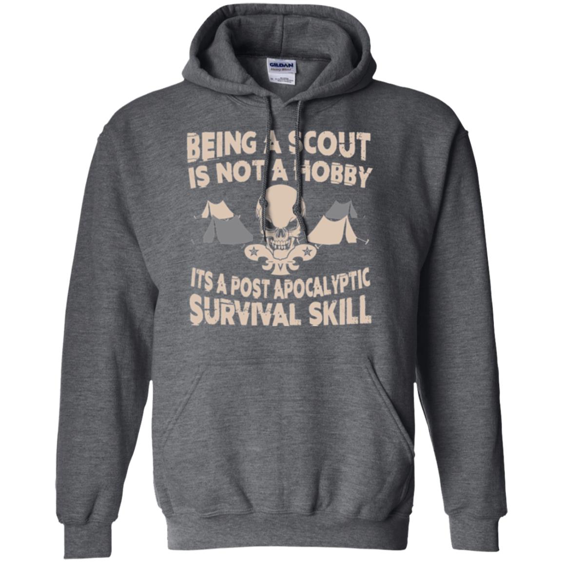 Being A Scout Is Not A Hobby T-shirt Dark Heather