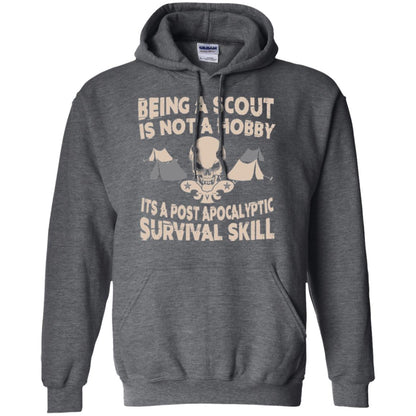 Being A Scout Is Not A Hobby T-shirt Dark Heather