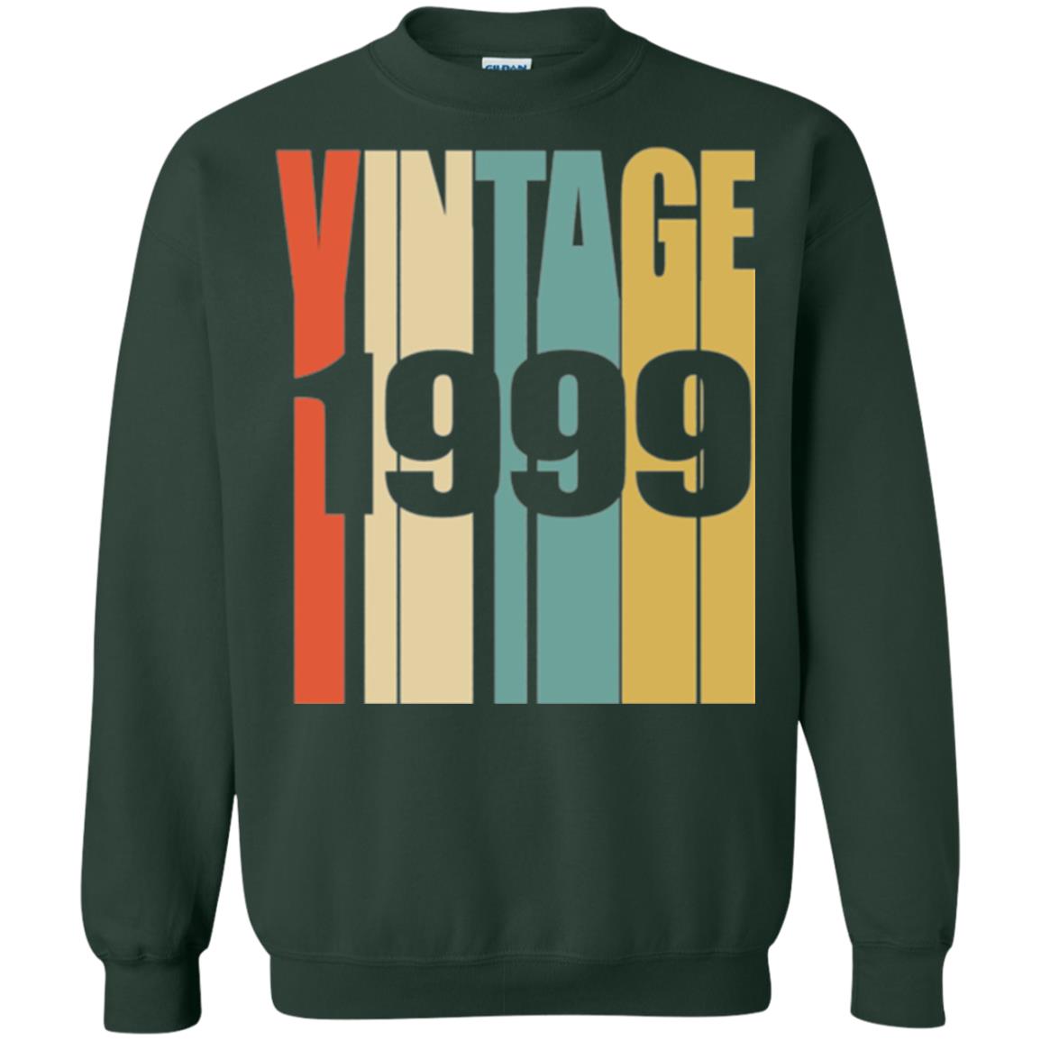 Brithday T-shirt Retro Vintage 1999 Forest Green