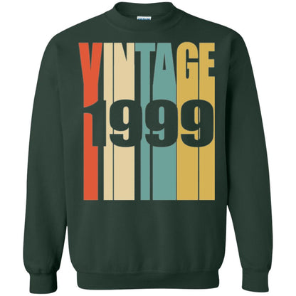 Brithday T-shirt Retro Vintage 1999 Forest Green