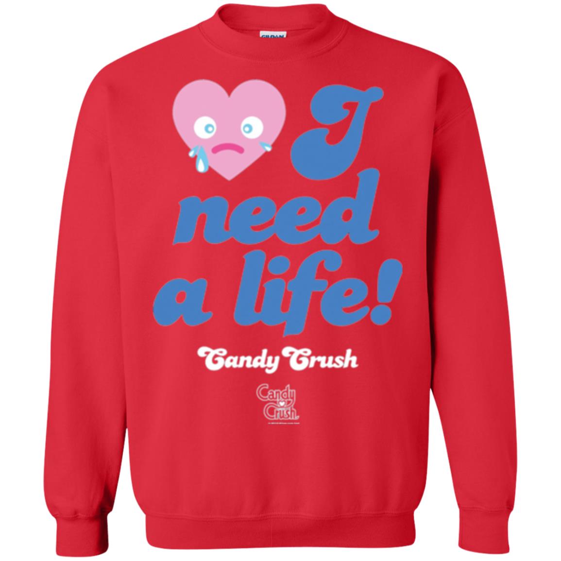 Candy Game T-shirt I Need A Life Red