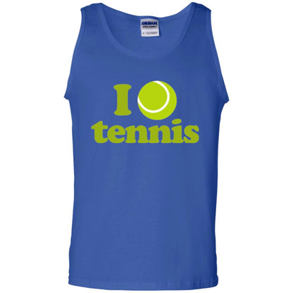 I Love Tennis T-shirt Royal