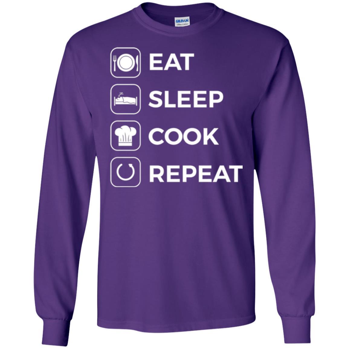 Chef T-shirt Eat Sleep Cook Repeat T-shirt