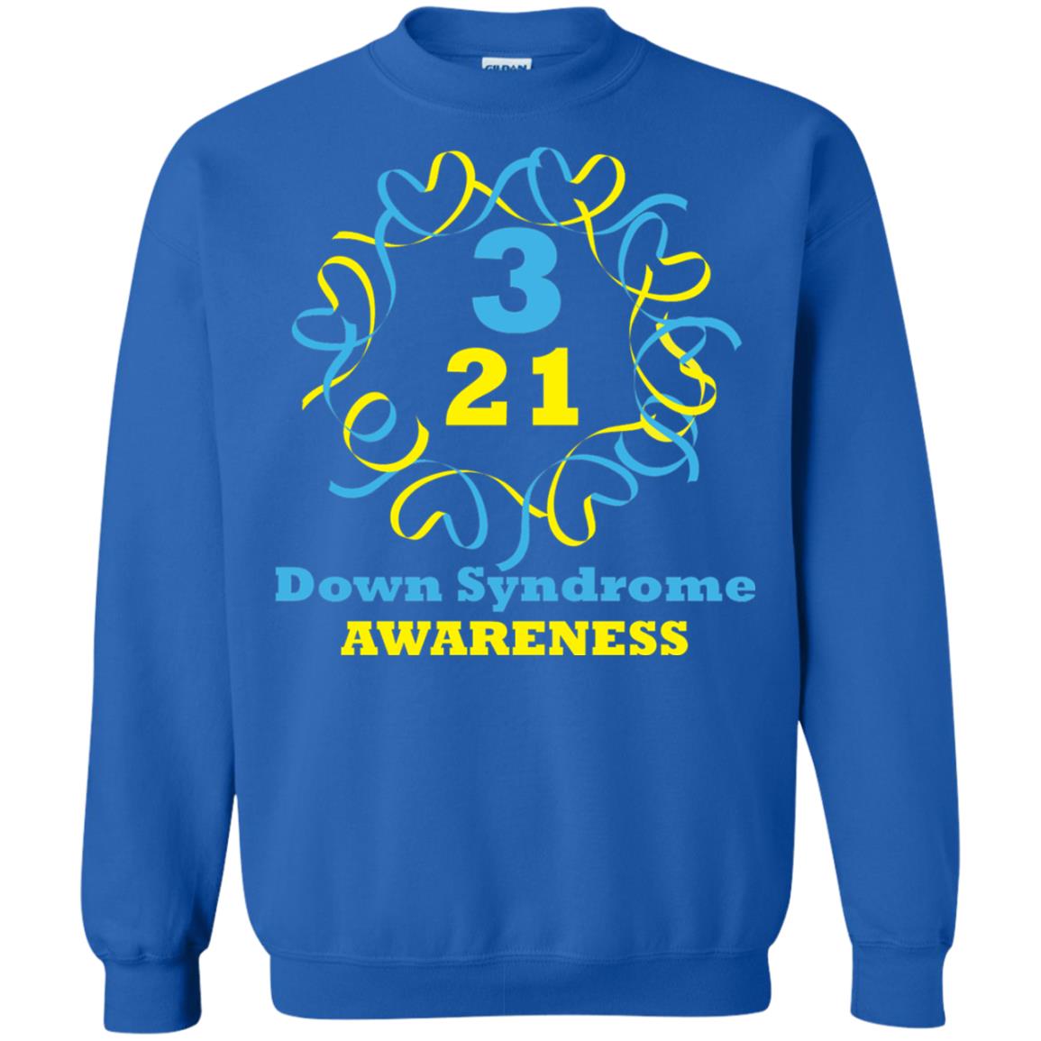 Down Syndrome Awareness T Shirt Royal