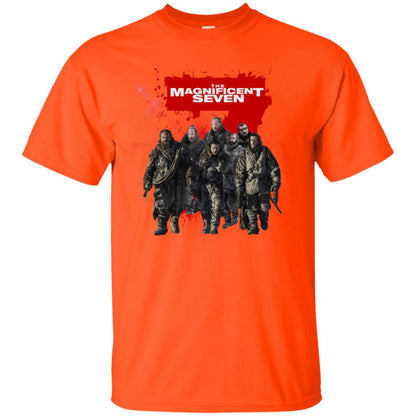 The Magnificent Seven Game Of Thrones Version T-shirt Orange