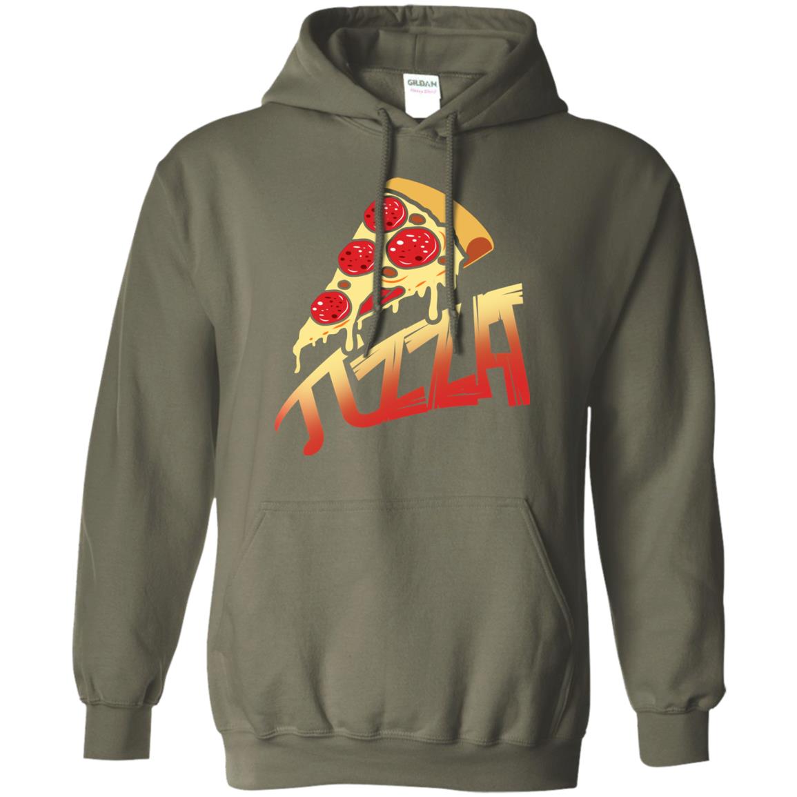 Pizza Lover T-shirt Pi Day Military Green