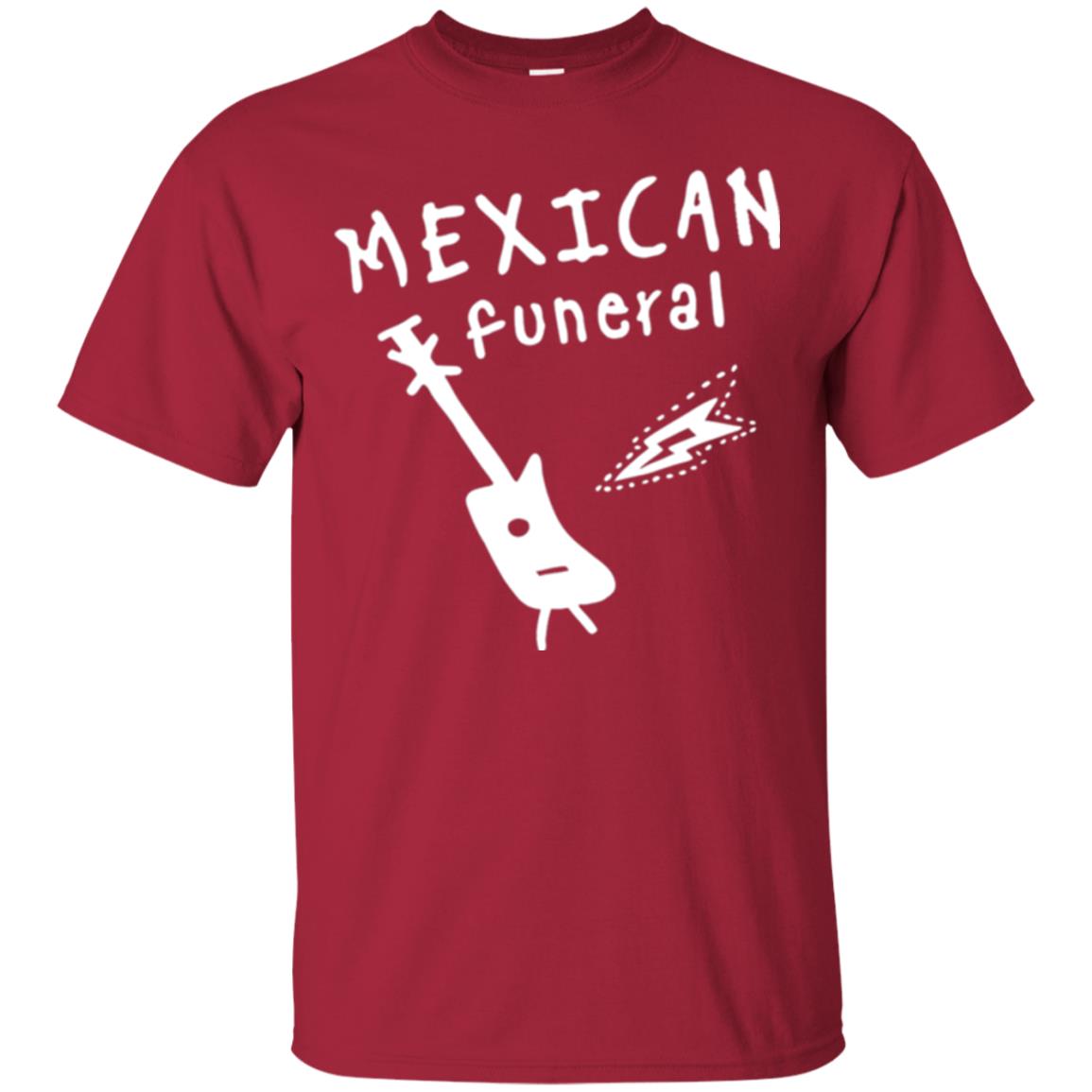 Musican T-shirt Mexican Funeral Dirk Gently Band Cardinal