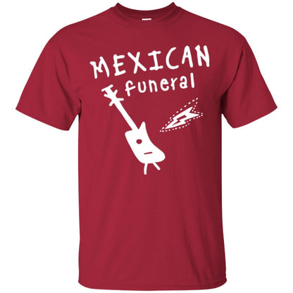 Musican T-shirt Mexican Funeral Dirk Gently Band Cardinal