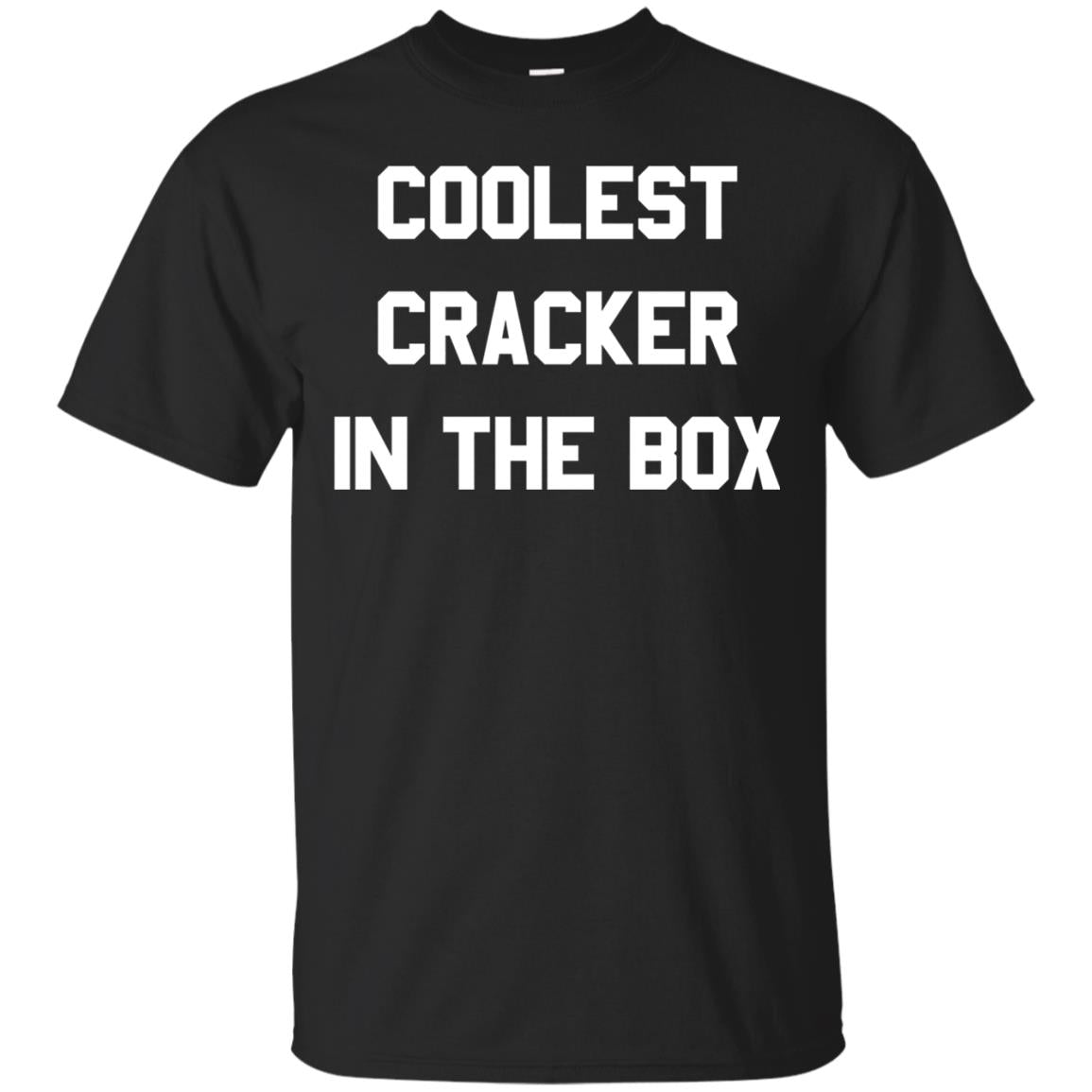 Coolest Cracker In The Box T-shirt Black