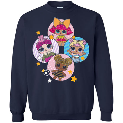 Dolls Lol Birthday #squadgoals Doll Lover T-shirt Navy