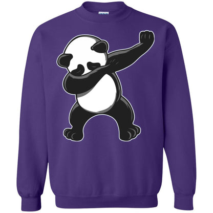 Funny Panda Dab T-shirt Cute Dabbing Panda Purple