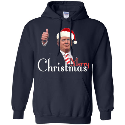 Trump Merry Christmas T-shirt Navy