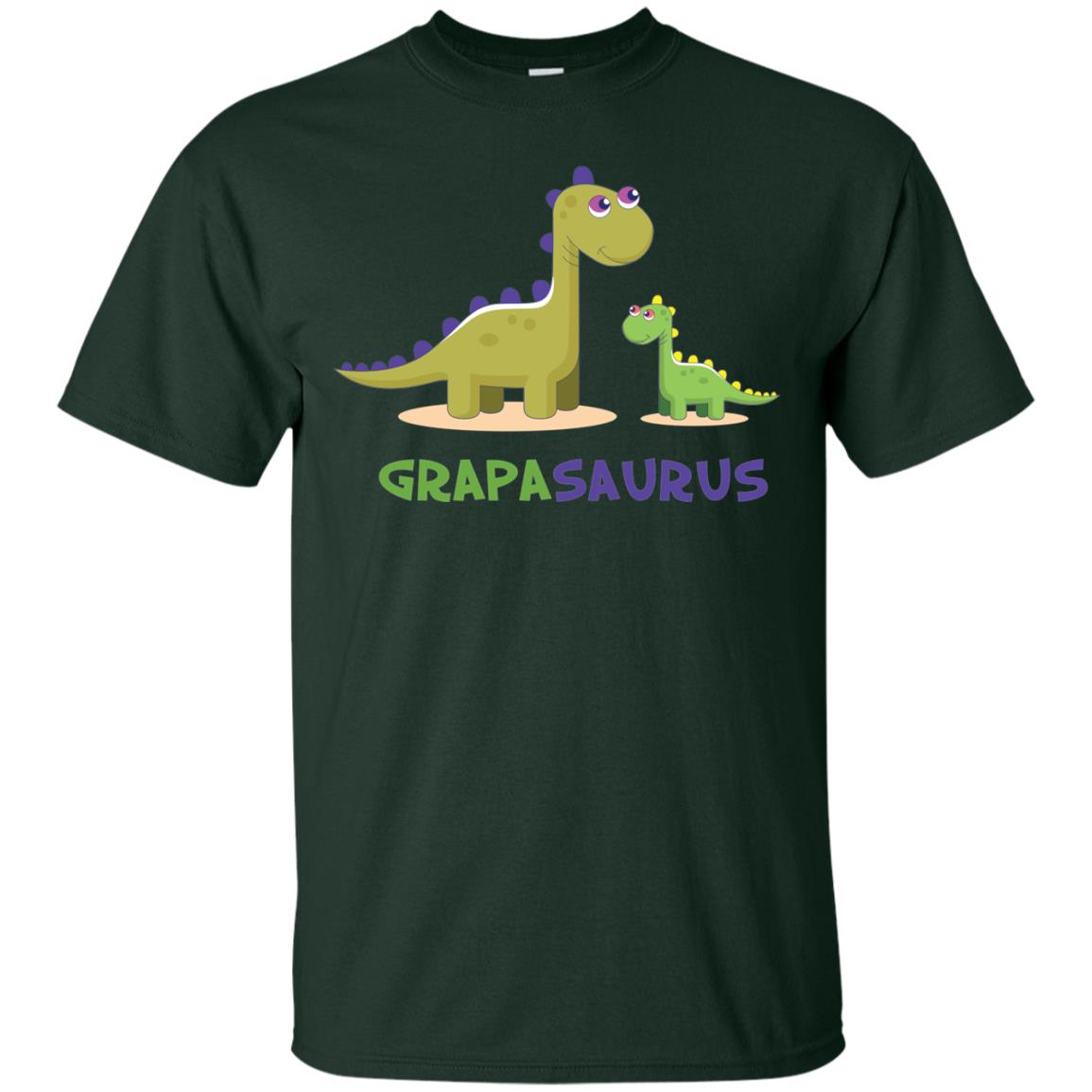Grapasaurus Granddad Grandpa Shirt Forest