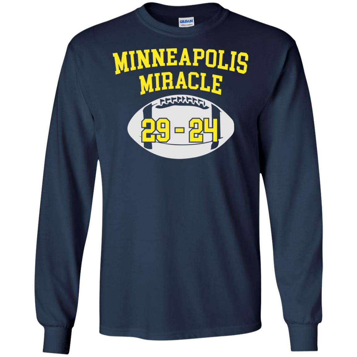 Football Lover T-shirt Minneapolis Miracle Navy