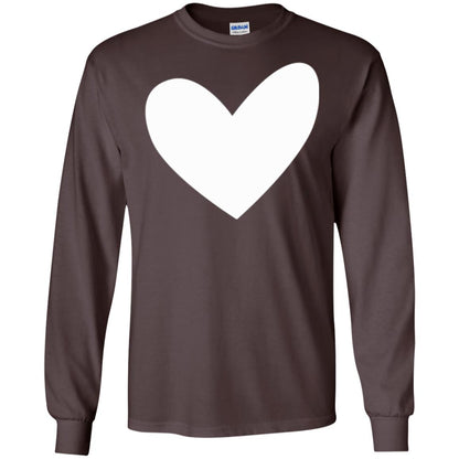 All About Heart T-shirt Cute Heart For Valentine Dark Chocolate