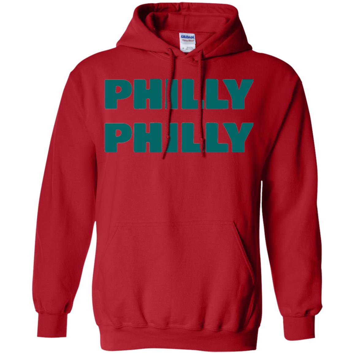 Football Lover T-shirt Philly Philly Philadelphia T-shirt Red