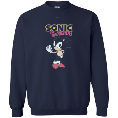 Movie T-Shirt Sonic The Hedgehog Navy