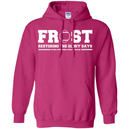 Football T-shirt Scott Frost 2018 Make Nebraska Heliconia