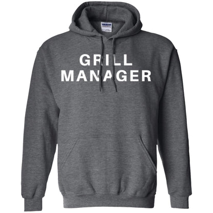 Cooking T-shirt Grill Manager Dark Heather