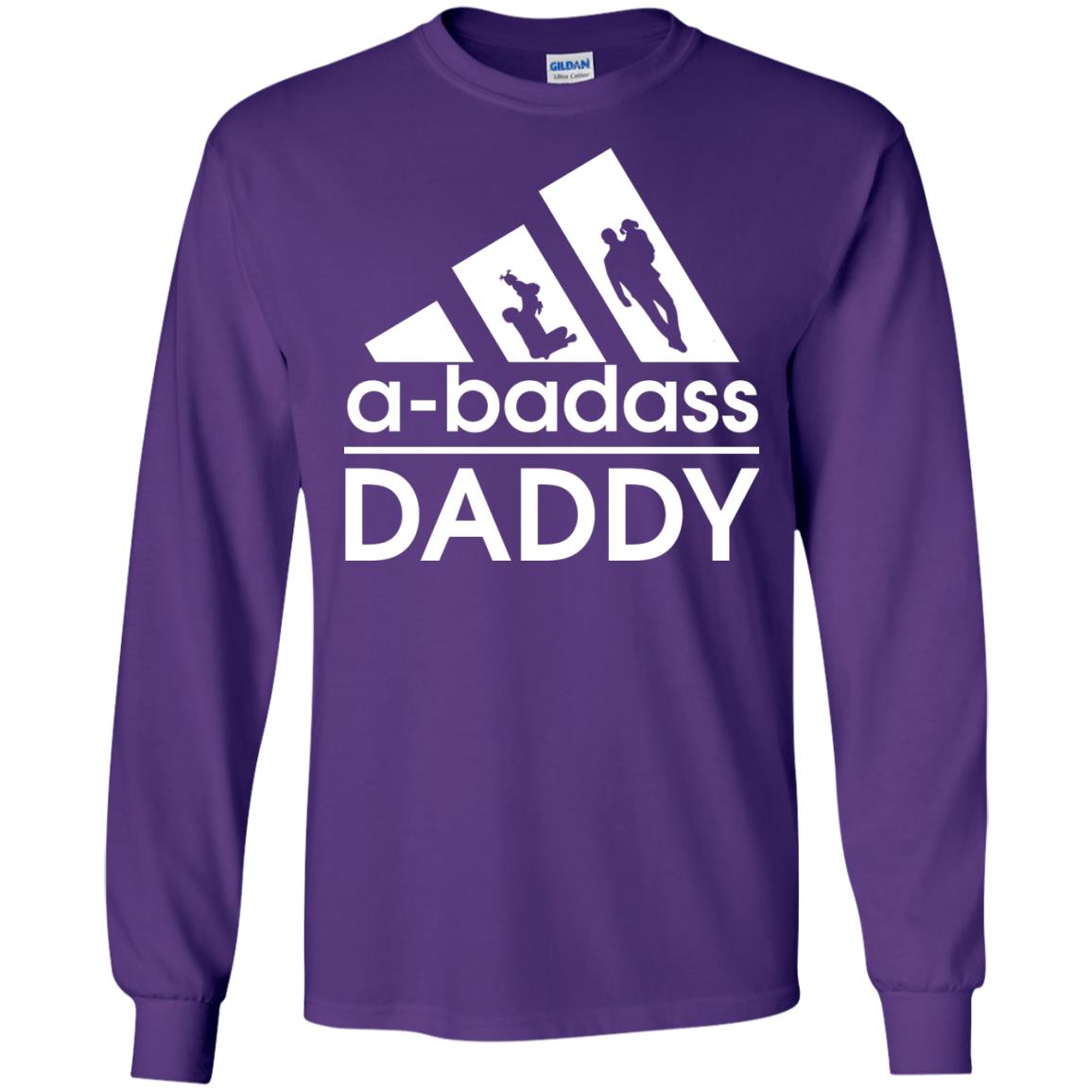 A Badass Daddy Shirt Purple