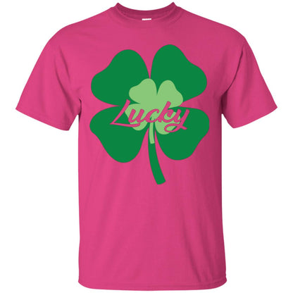 Saint Patrick's Day T-shirt Lucky Leprechaun Heliconia