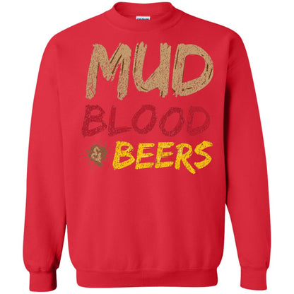 Mud Blood Beers Awesome Team T-shirt Red