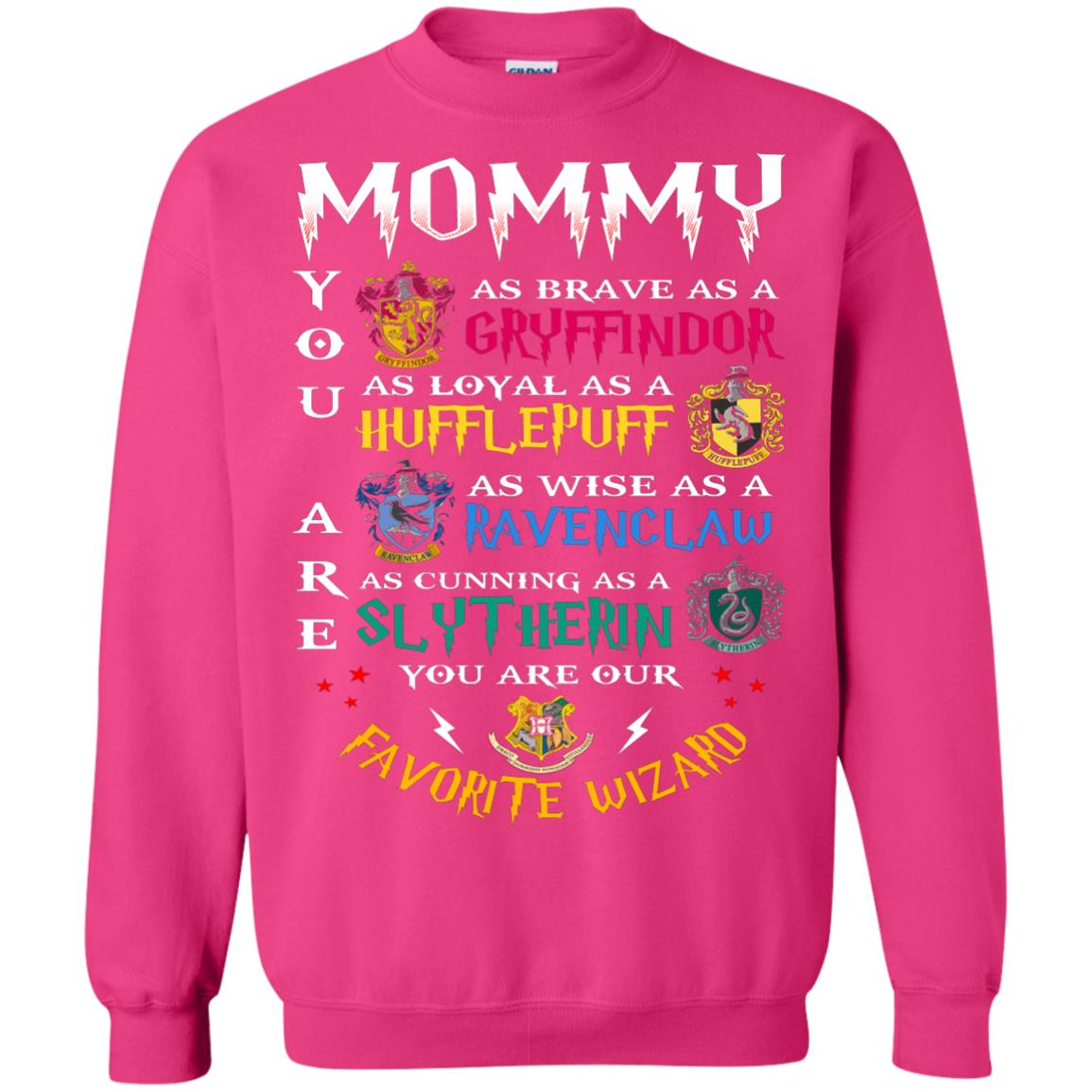 Mommy Our Favorite Wizard Harry Potter Fan T-shirt Heliconia