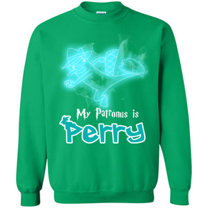 My Patronus Is Perry Hary Potter Fan T-shirtG180 Gildan Crewneck Pullover Sweatshirt 8 oz.