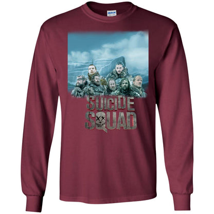 Suicide Squad Game Of Thrones Version T-shirt Maroon