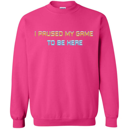 Gamer T-shirt I Paused My Game Here Heliconia