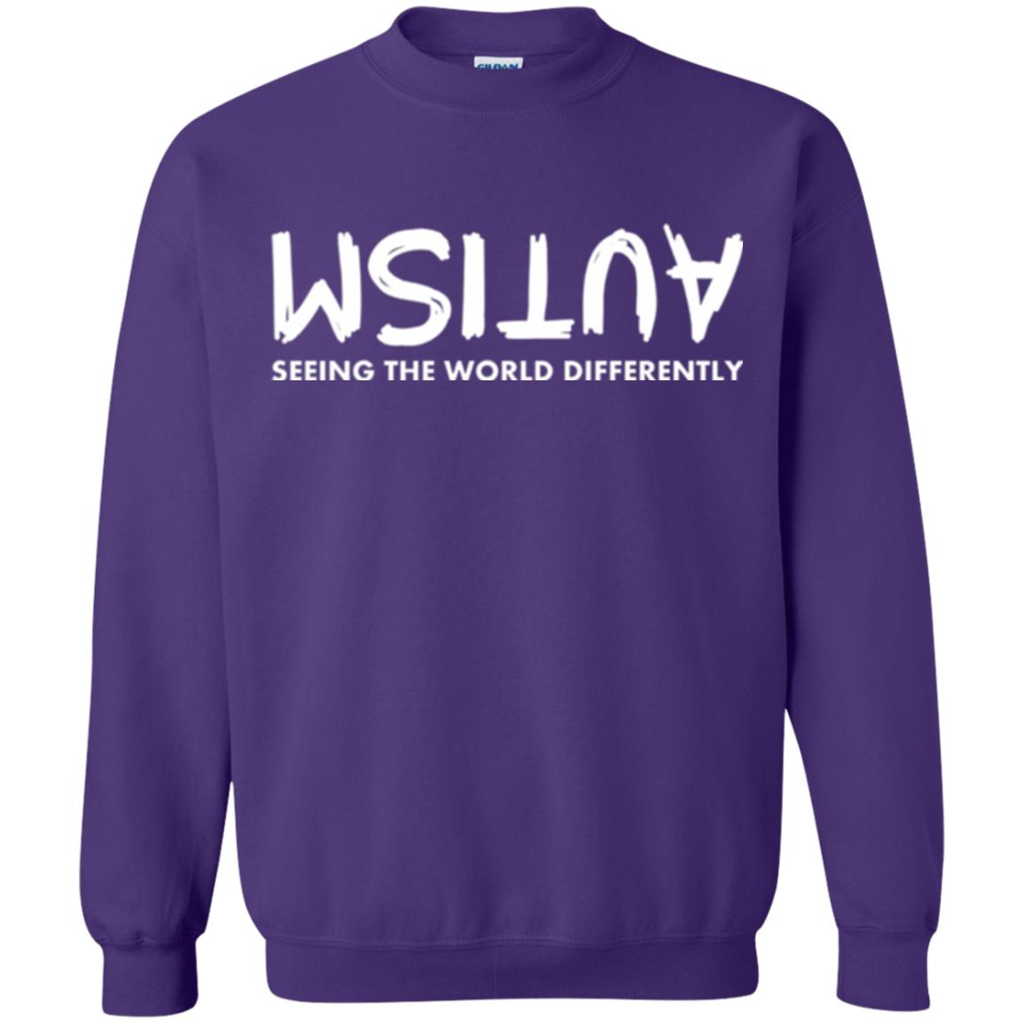 Pround Autism Shirt Seeing The World Differently Purple