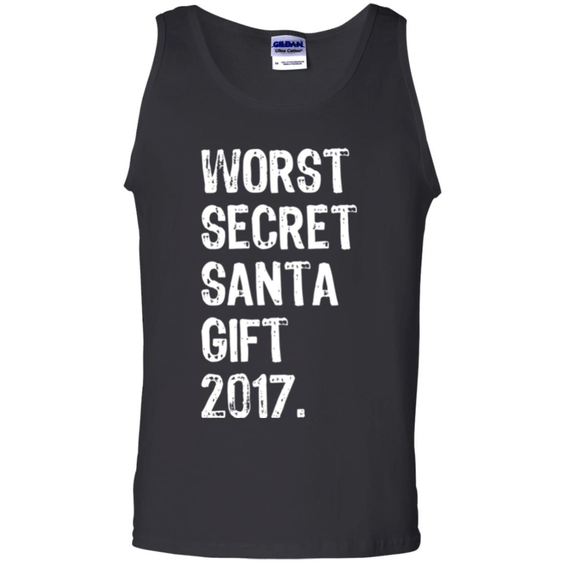 Christmas T-shirt Worst Secret Santa Gift 2017 Black