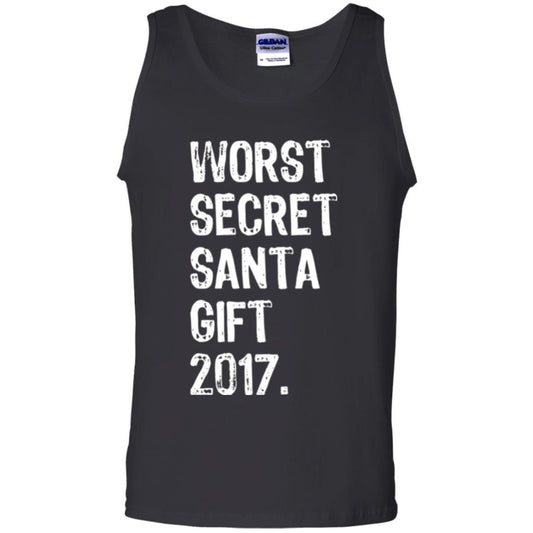Christmas T-shirt Worst Secret Santa Gift 2017 Black