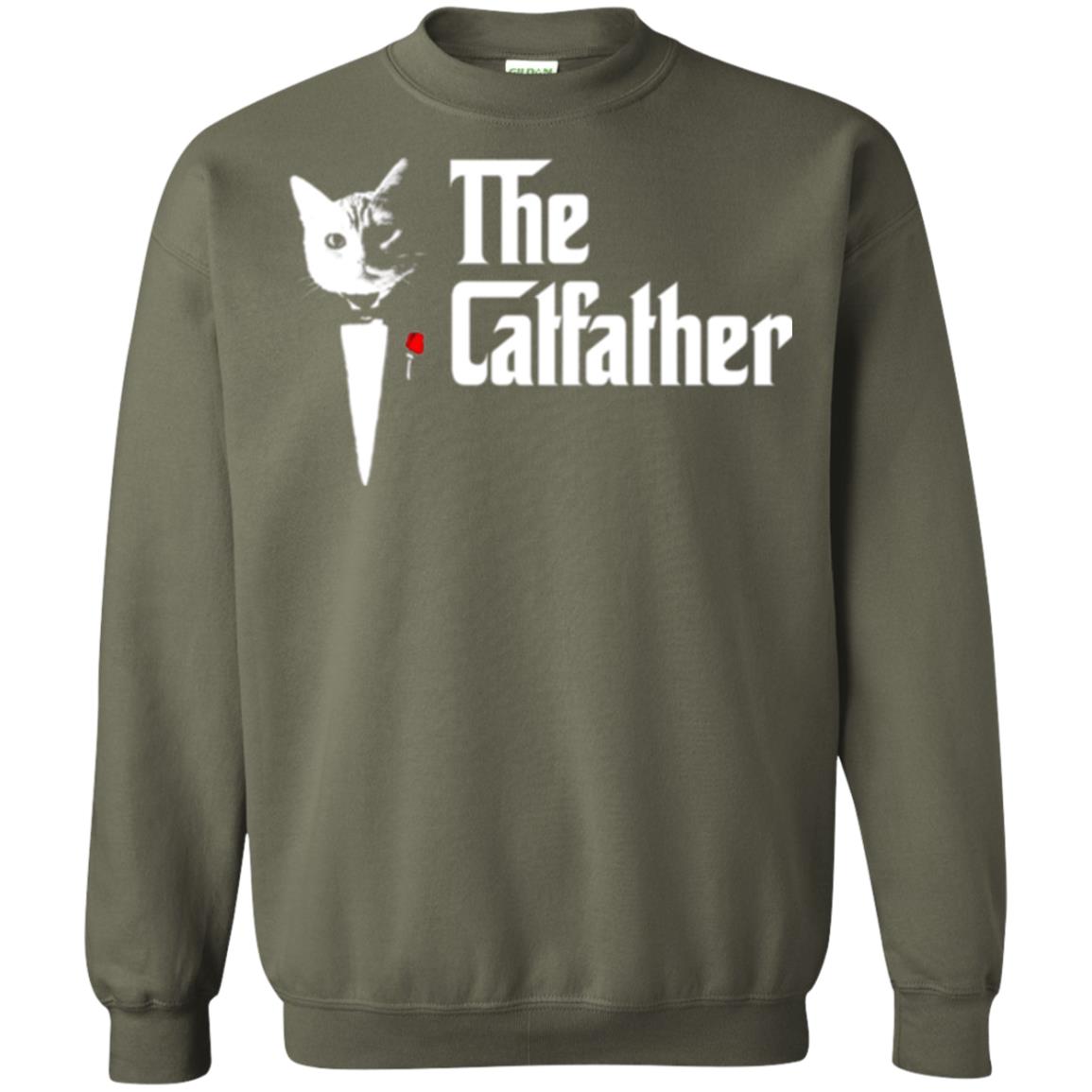 Daddy T-shirt The Catfather Military Green