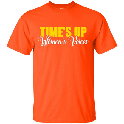 Time's Up Women's Voice Orange