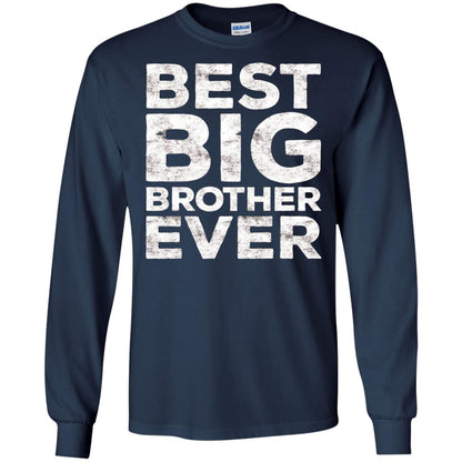 Best Big Brother Ever Family T-shirt Navy