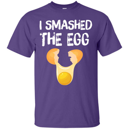 I Smashed The Egg Shirt Purple