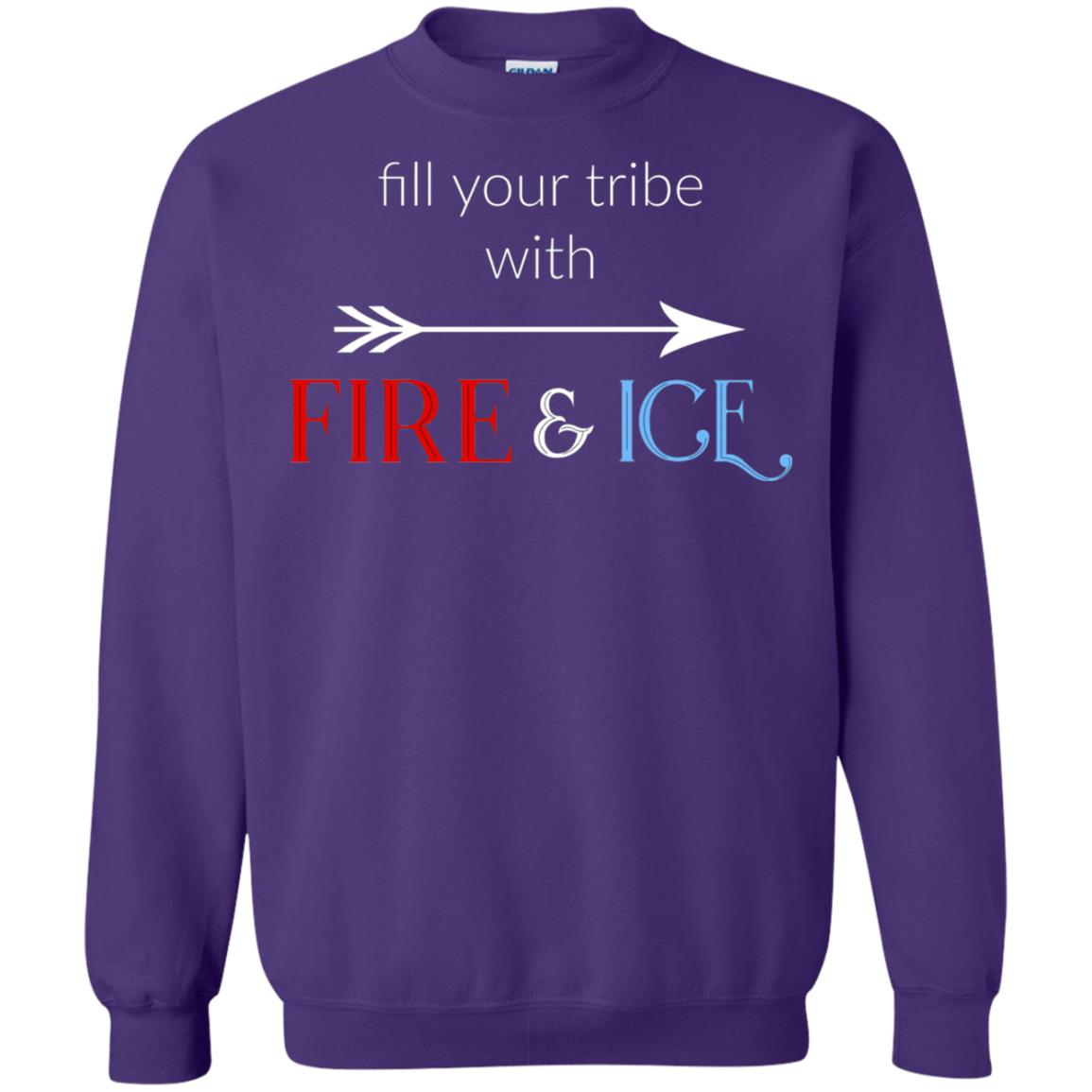 Fill Your Tribe With Fire Ice Tribe Shirt Purple