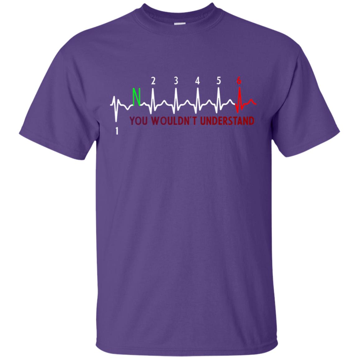 You Wouldn't Understand Racing Moto Shirt For Mens Purple