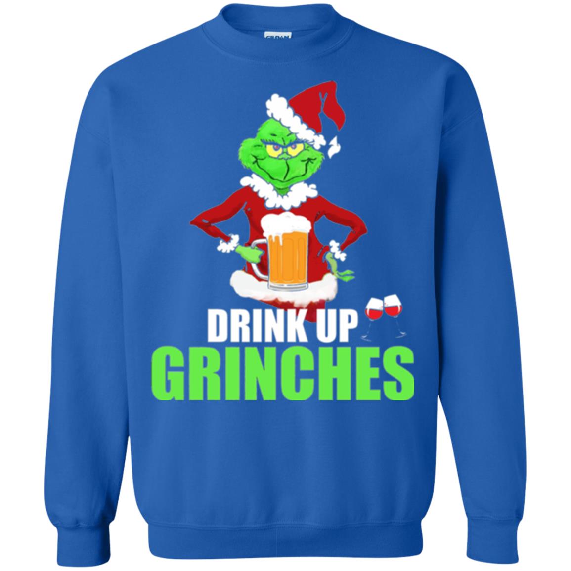 Christmas T-shirt Drink Up Grinches Royal