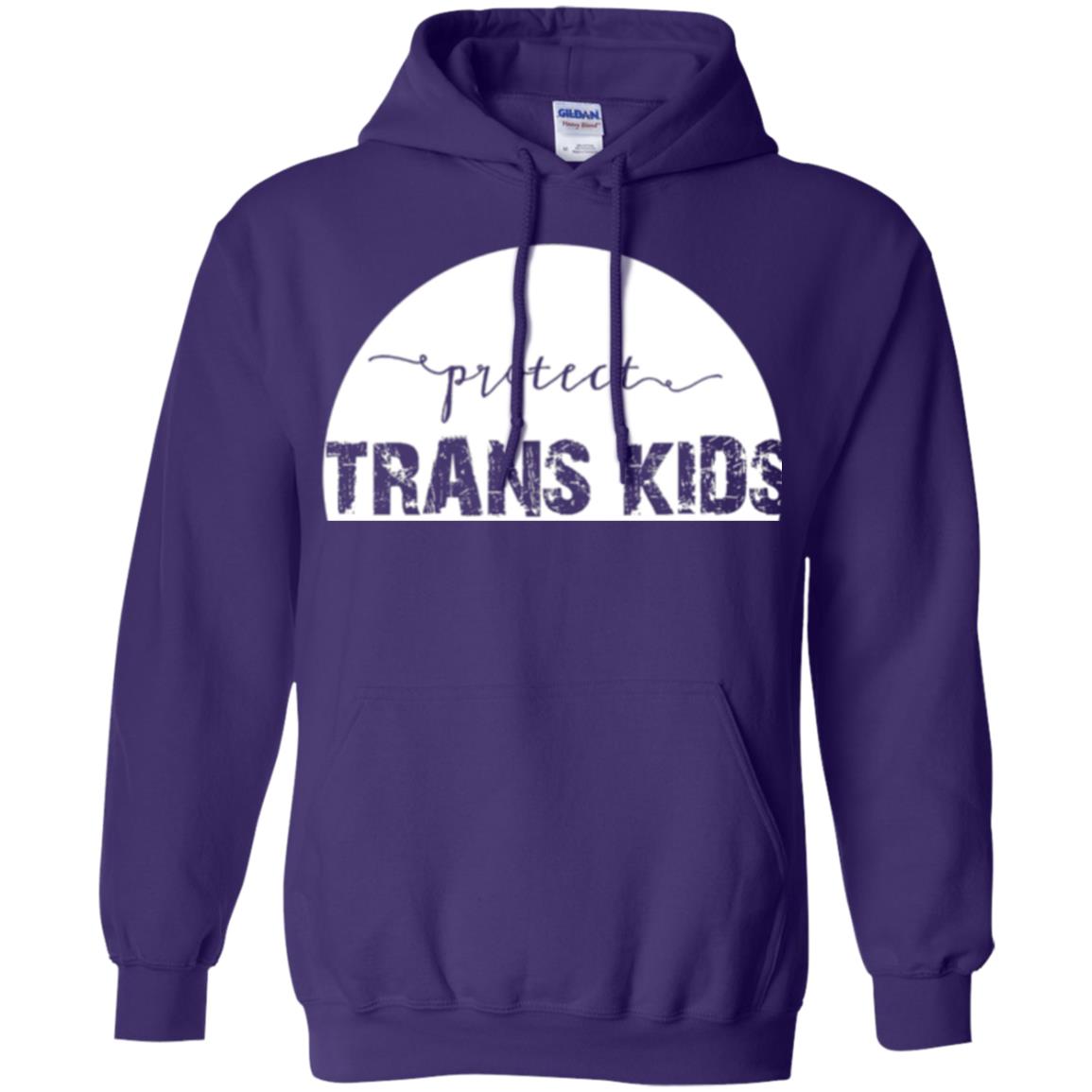 Protect Trans Kids T-shirt Purple