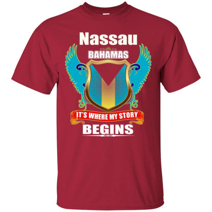 Bahamian T-shirt Nassau Bahamas T-shirt Cardinal